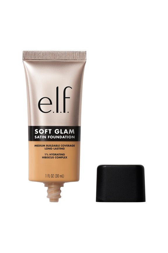 e.l.f. Soft Glam Satin Foundation, 32 Medium Neutral, 1 fl oz