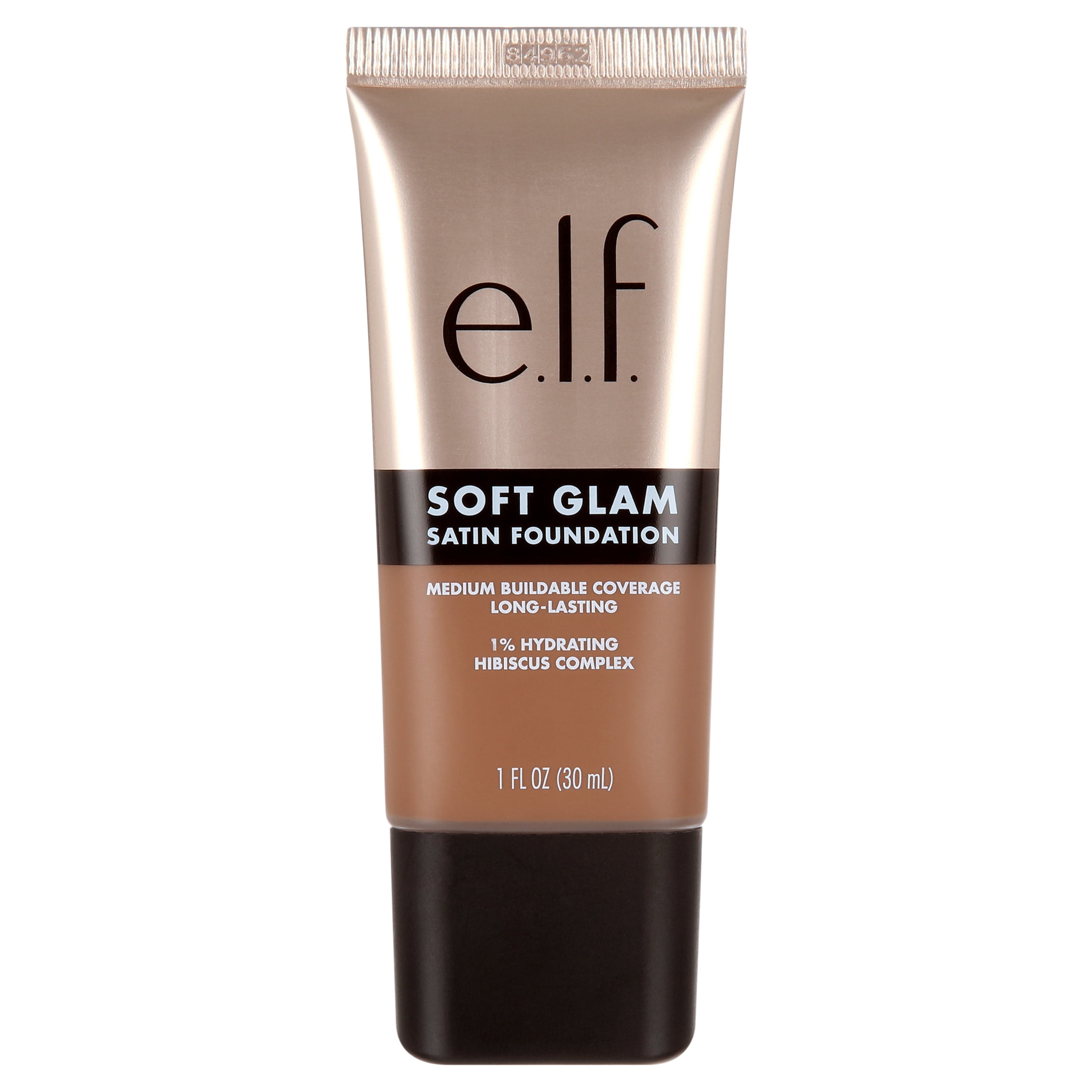 e.l.f. Soft Glam Satin Foundation 55 Deep Warm 1 fl oz with