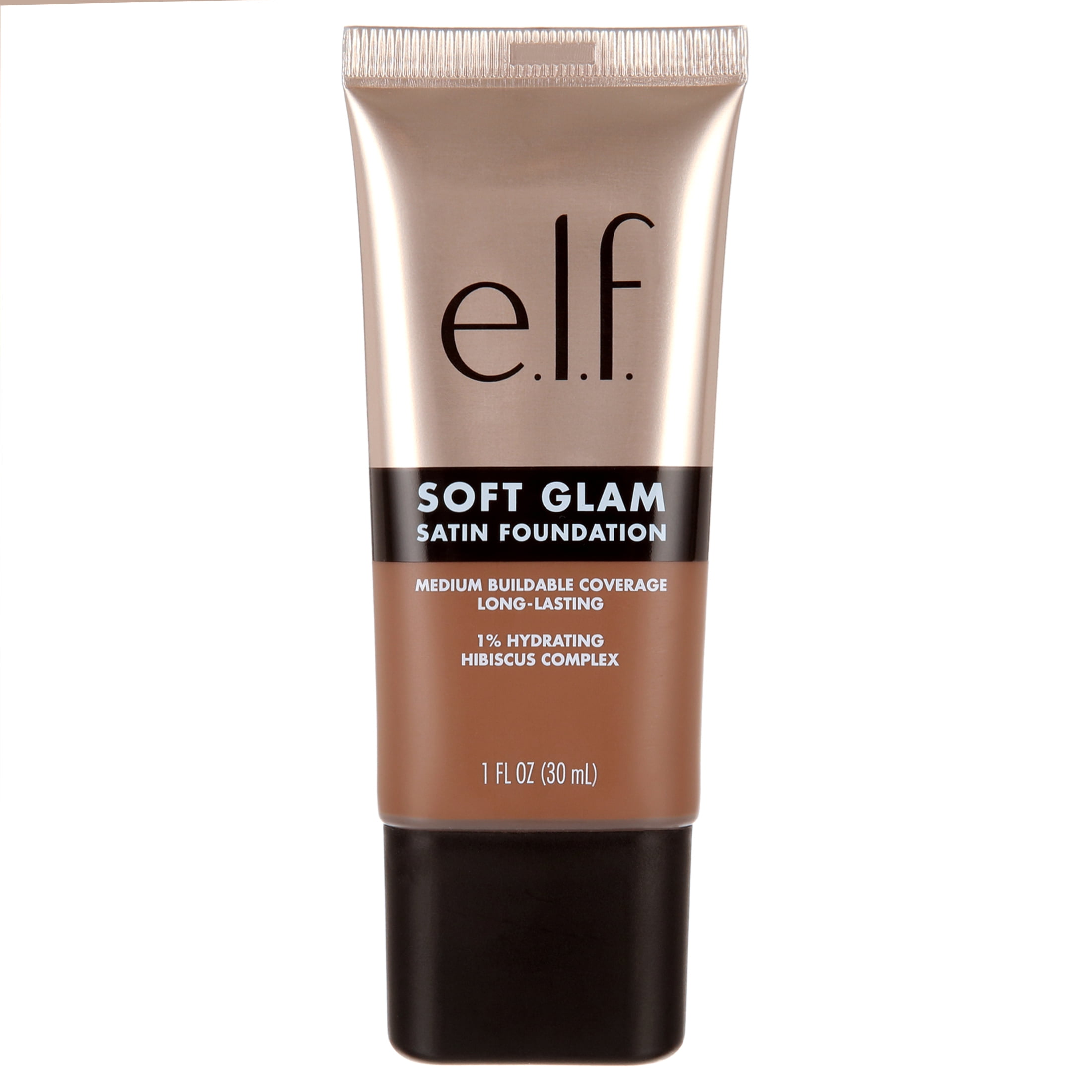 e.l.f. Soft Glam Satin Foundation 55 Deep Warm 1 fl oz with