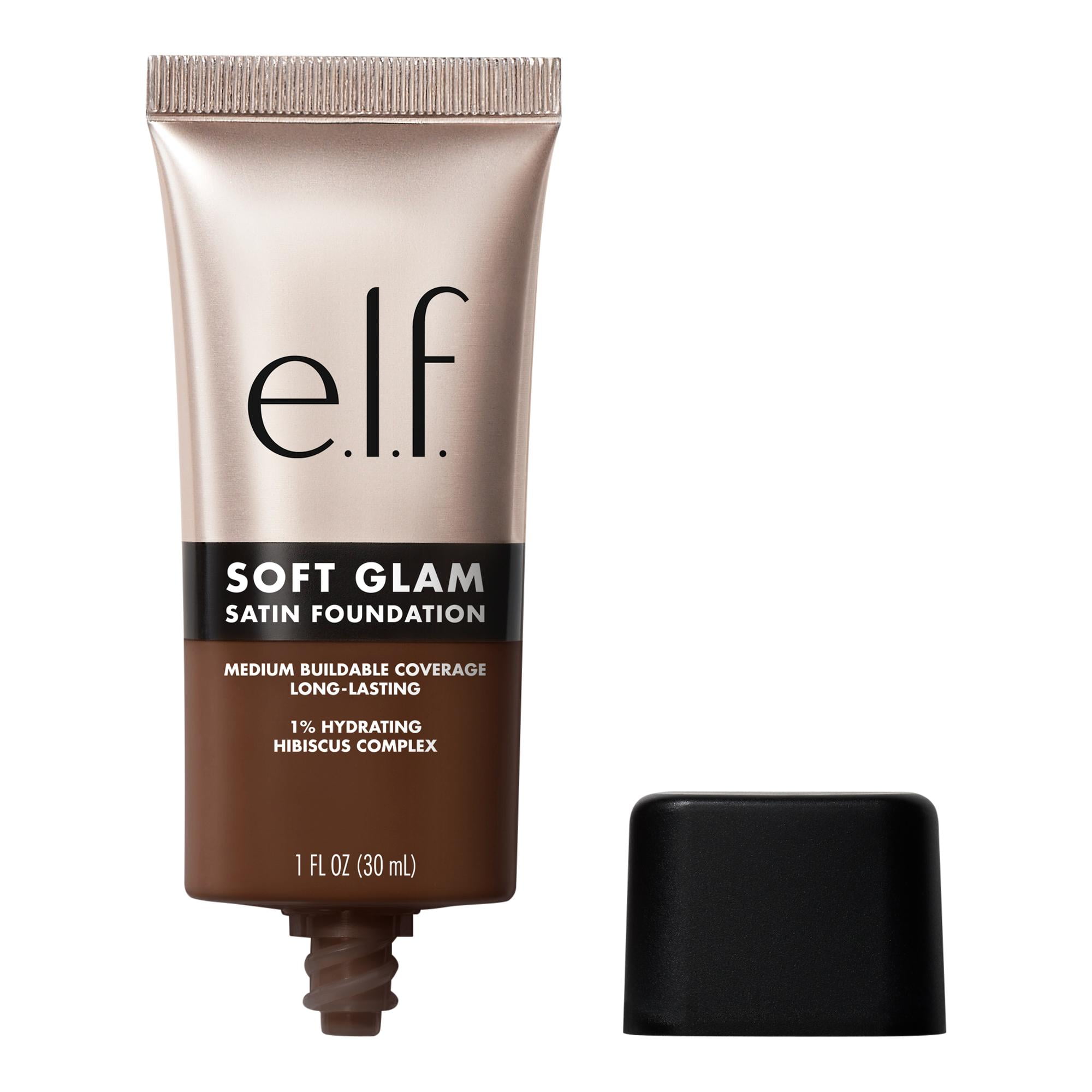 e.l.f. Soft Glam Satin Foundation, 61 Rich Cool, 1 fl oz