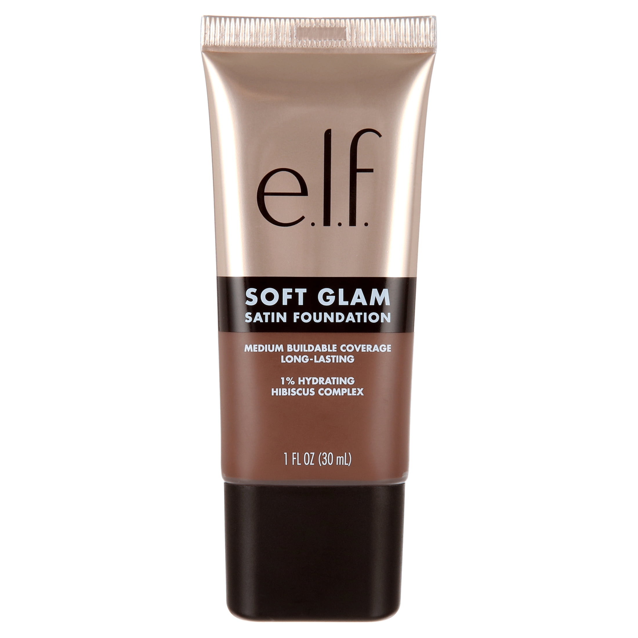 e.l.f. Soft Glam Satin Foundation, 62 Rich Warm, 1 fl oz