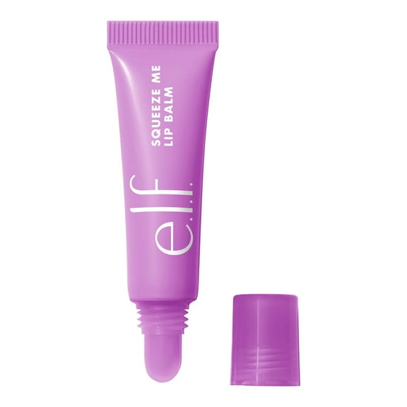 e.l.f. Squeeze Me Lip Balm, Grape, 0.21oz