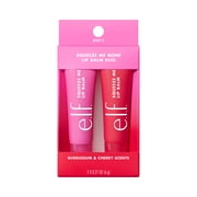 e.l.f. Squeeze Me More Lip Balm Duo, Cherry & Bubblegum, 2pc