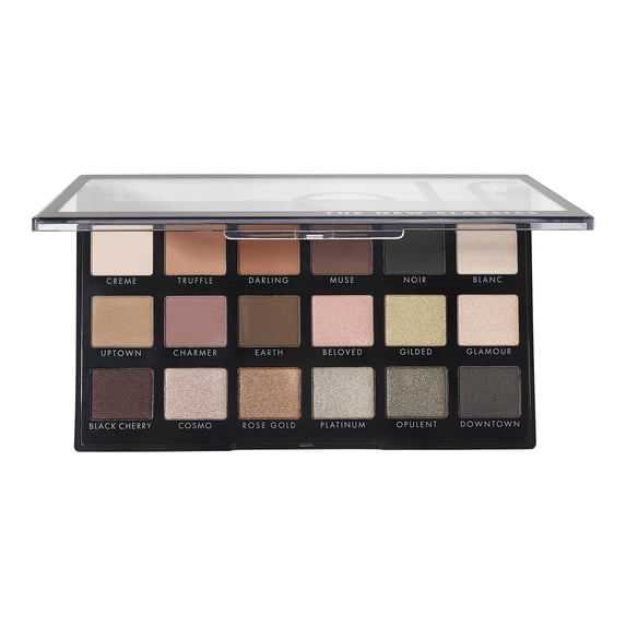 E.L.F. Classics 18 Eyeshadow Palette, Matte Balms, Neutral Tones