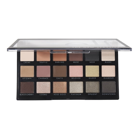 E.L.F. Classics 18 Eyeshadow Palette, Matte Balms, Neutral Tones