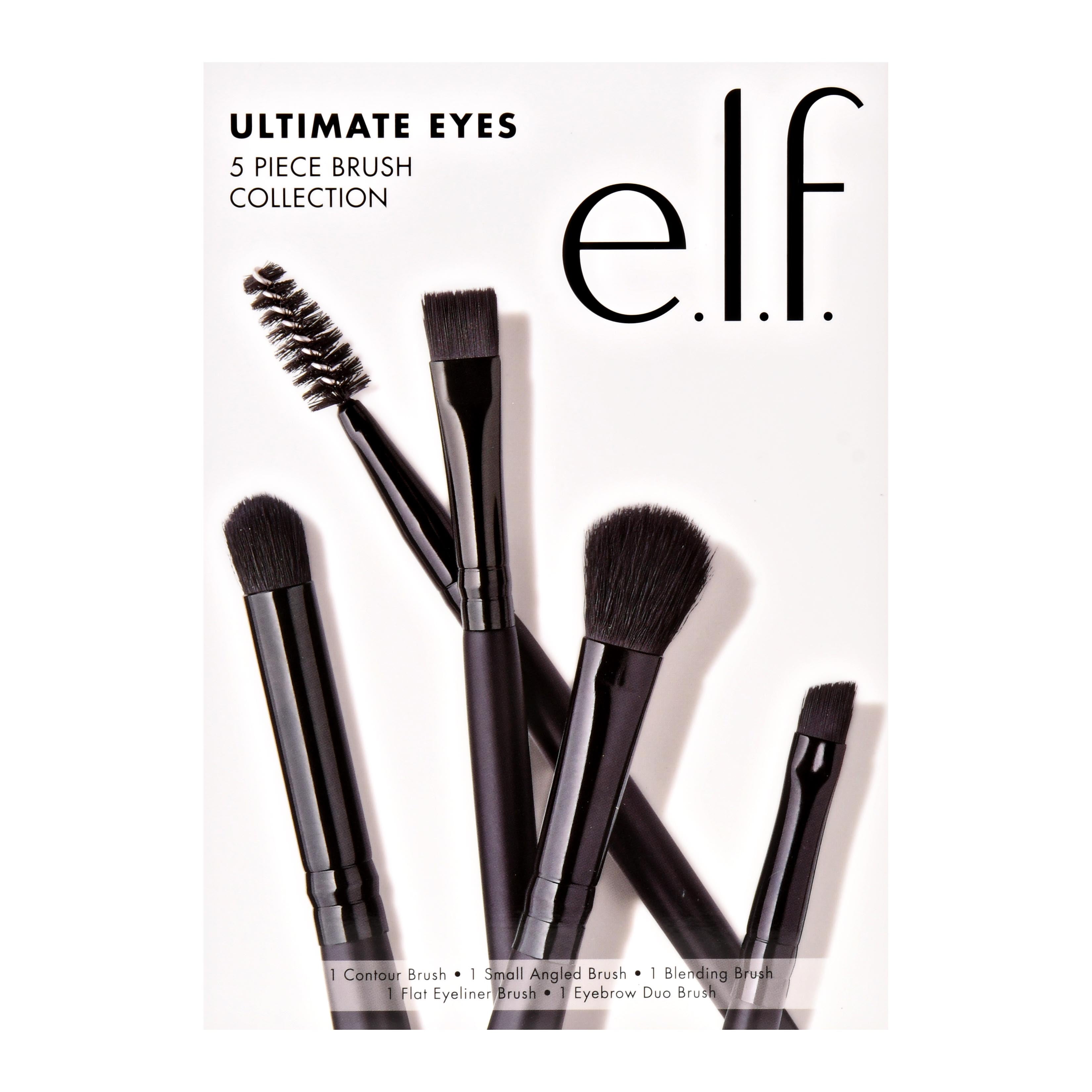 E.L.F. COSMETICS e.l.f. Ultimate Eyes 5 Piece Brush Collection