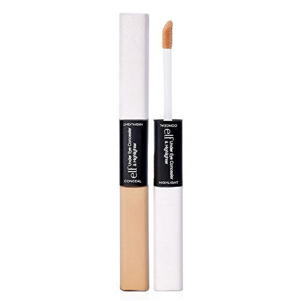 e.l.f. Under Eye Concealer & Highlighter, Light/Glow