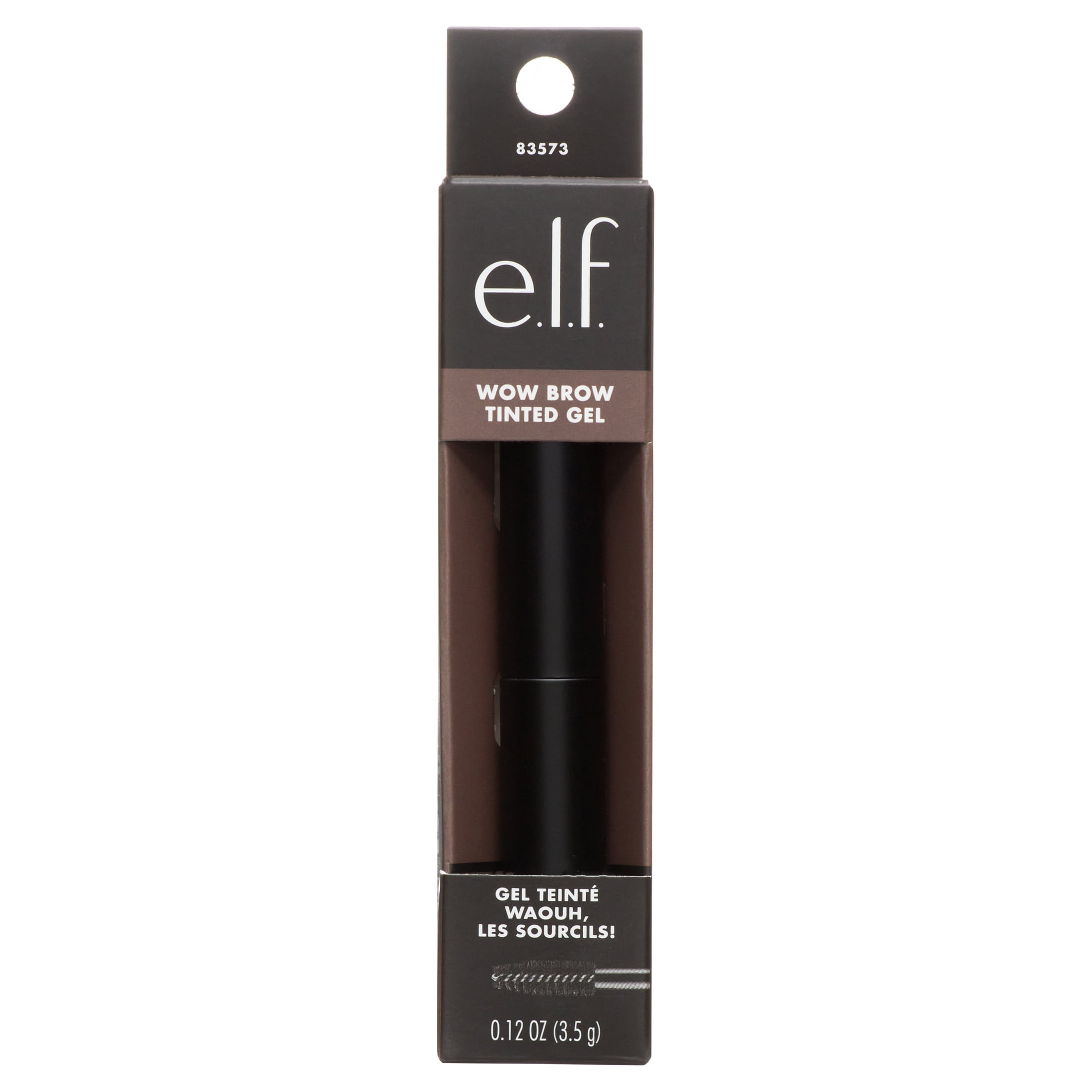 e.l.f. Wow Brow Gel, Neutral Brown, 0.12 oz