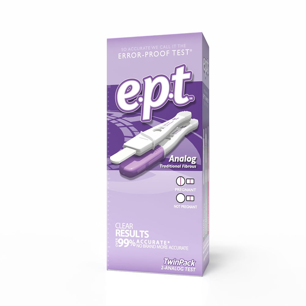 e.p.t. Analog Early Pregnancy Tests, 2 Count