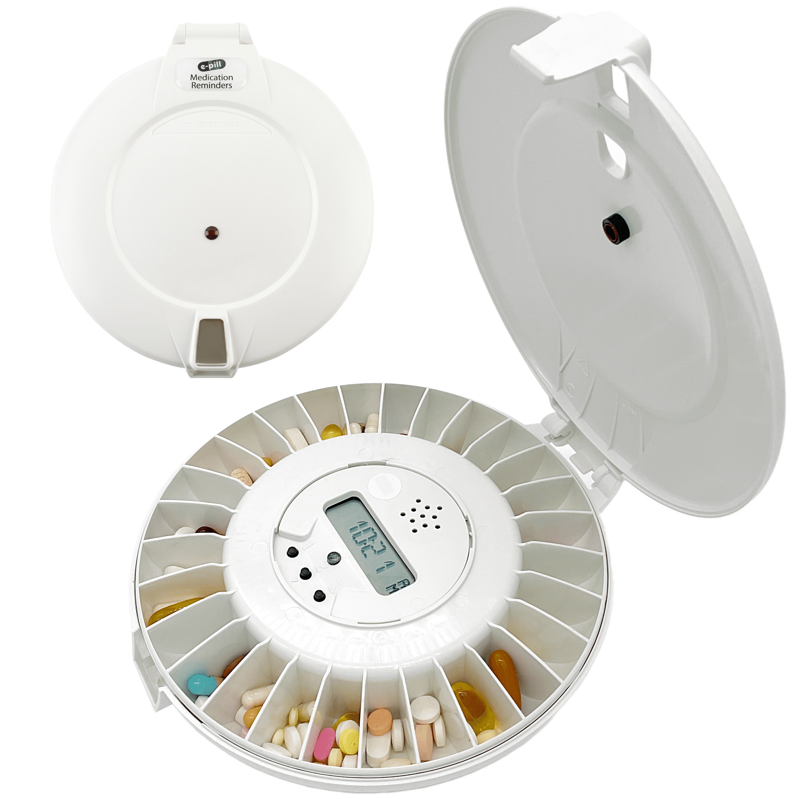 epill MedTime Advanced Locked Automatic Pill Dispenser and Pill Organizer