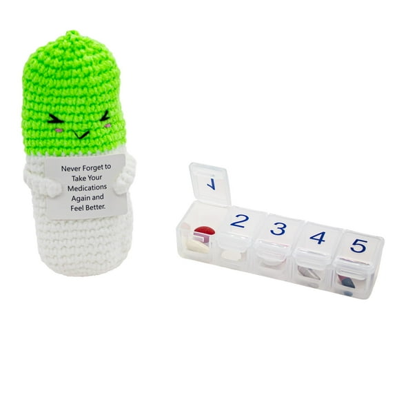 e-pill Buddy 5 Times a Day Pill Box Organizer