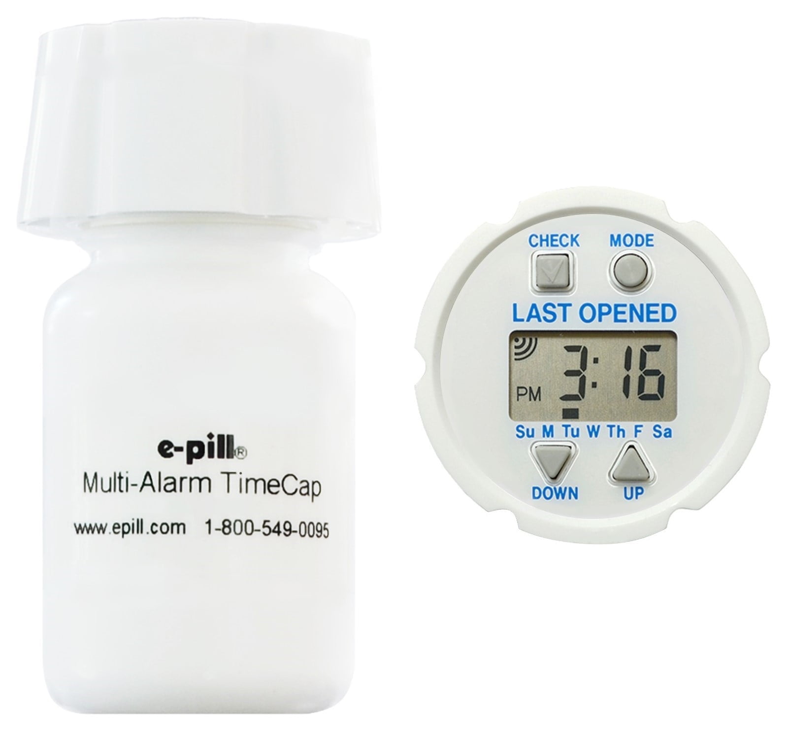 Ludlz Portable Mini Outdoor Travel Pill Case - Portable Small Supplements Tablet Container Box - Medicine Capsule Vitamin Fold Flip Organizer