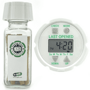 e-pill TimeCap Green - Last Opened Time Stamp - Dosage Tracker Bottle