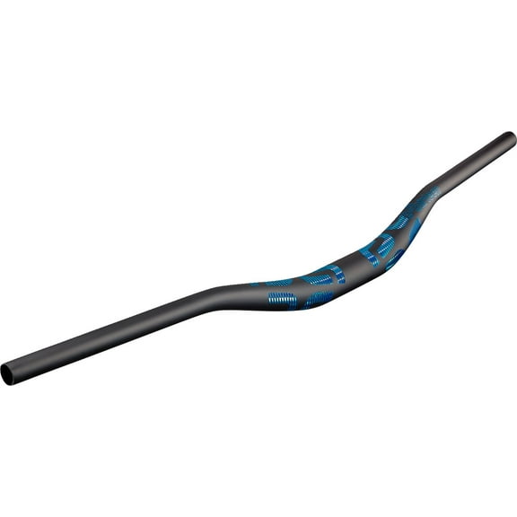 e*thirteen Intergalactic Blue Race Carbon Handlebar w/35mm Rise (HA1URA-103)