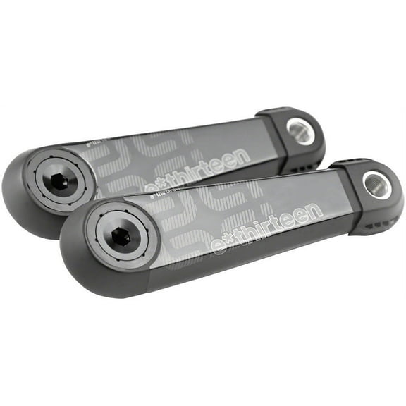 e*thirteen e*spec Race Carbon Crank Arms - 165mm Brose S Mag Fazua Self Extractor BLK