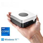 e10 LarkBox X Mini PC, Intel Core i3-1220P10C/12T, up to 4.4GHz, 8GB DDR4 RAM, 256GB SSD Desktop Mini Computers for Laptop, Monitor