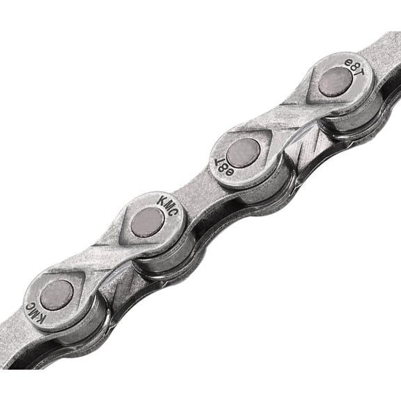 e8 Turbo EPT Anti-Rust 8 Speed E-Bike Chain, Dark Silver, 122 Link