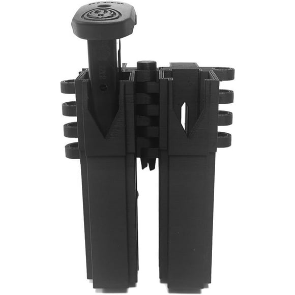 eAMP - S&W 22 Compact, Walther P22, Ruger SR22, S&W Model 41 Dual Mag Pouch - MagP0035-B Black