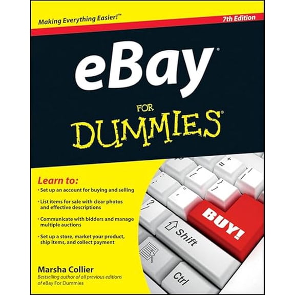 Pre-Owned eBay for Dummies: Seven Edition, 9781118098066, 1118098064, Paperback, 7 edition