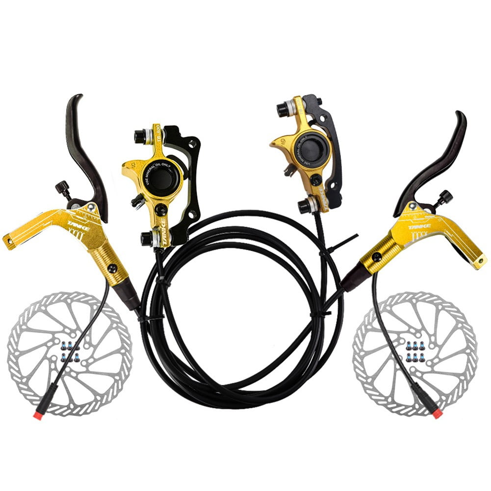 Patin de frein,Freins à disque hydrauliques pour vélo électrique, 2