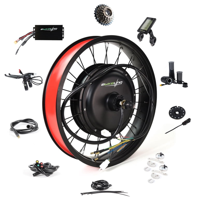 fat tire electric bicycle conversion kit eBikeling 20