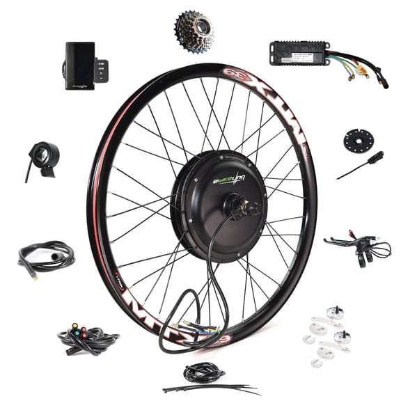 eBikeling 27.5" MTB 2000W Rear Ebike Conversion Kit, Electric Bike Conversion Kit with Waterproof Components, Add On Electric Bike Kit for Effortless Cycling