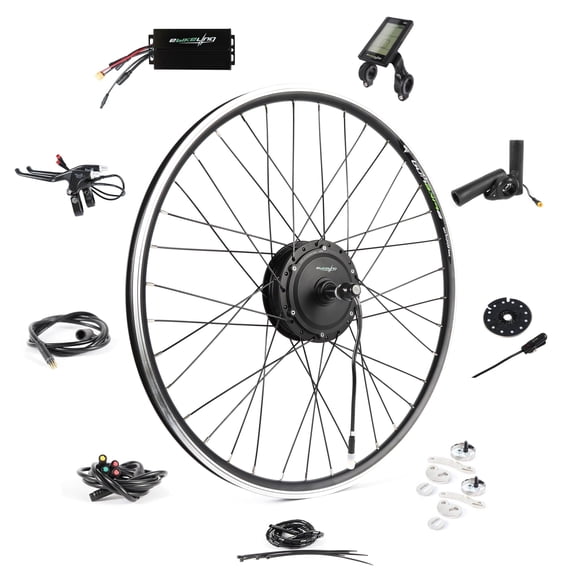 eBikeling 36V 700C Front 500 Watt Ebike Conversion Kit, Electric Bike Conversion Kit with Waterproof Components, Add On Electric Bike Kit for Effortless Cycling