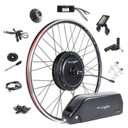 eBikeling 48V 1500W 52V 19.2AH Rear-Rack Ebike Conversion Kit with Battery 700C Rear Electric Bike Conversion Kit | Add On Electric Bike Kit for Waterproof Design for Enhanced Performance