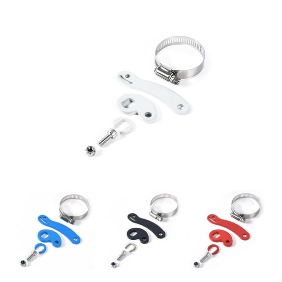 eBikeling 6 Pc Ebike Accessories Ebike Conversion Kit, Electric Bike Conversion Kit, Torque Arm, Mid Drive Ebike, Front or Rear, White