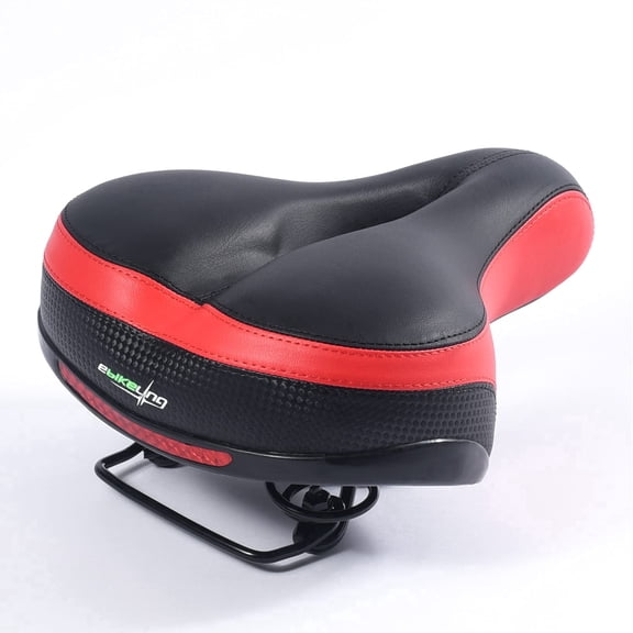 eBikeling Bike Seat / Bicycle Seat - Bicycle Seats for Comfort Men and Women- Bike Seats for Men & Women - Padded and Shock Absorbing for Comfort Bike Seat - Durable Bike Seat Cushion for Men & Women