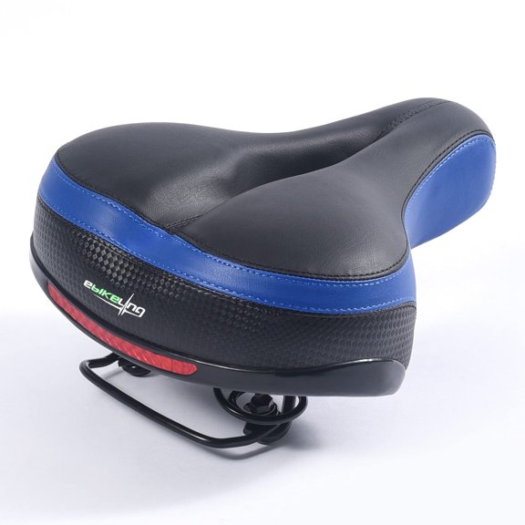 eBikeling Bike Seat / Bicycle Seat - Bicycle Seats for Comfort Men and Women- Bike Seats for Men & Women - Padded and Shock Absorbing for Comfort Bike Seat - Durable Bike Seat Cushion for Men & Women