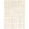 thumbnail image 1 of eCarpetGallery Modern Living Room Area Rug, 5'3" x 7'3", Cream-Silver, Tessa, 1 of 9