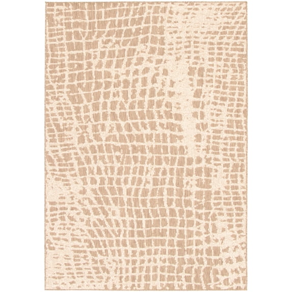 eCarpetGallery Sisal Rug, Natural Rug, 3'11" x 5'7", Taupe-Champagne, Safari