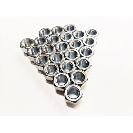 eCustomhitch 24 Pack 1/2" Open Zinc Steel Lug Nuts For Trailer Wheel 1/2"-20 Thread