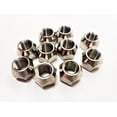 thumbnail image 1 of eCustomrim 10-Pack 1/2" Open 304 Stainless Steel Lug Nuts For Trailer Wheels 1/2-20 Thread, 1 of 3