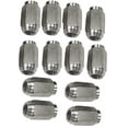 thumbnail image 1 of 12-Pack 1/2" Solid 304 Stainless Steel Lug Nuts For Trailer Wheels 1/2-20 Thread, 1 of 4