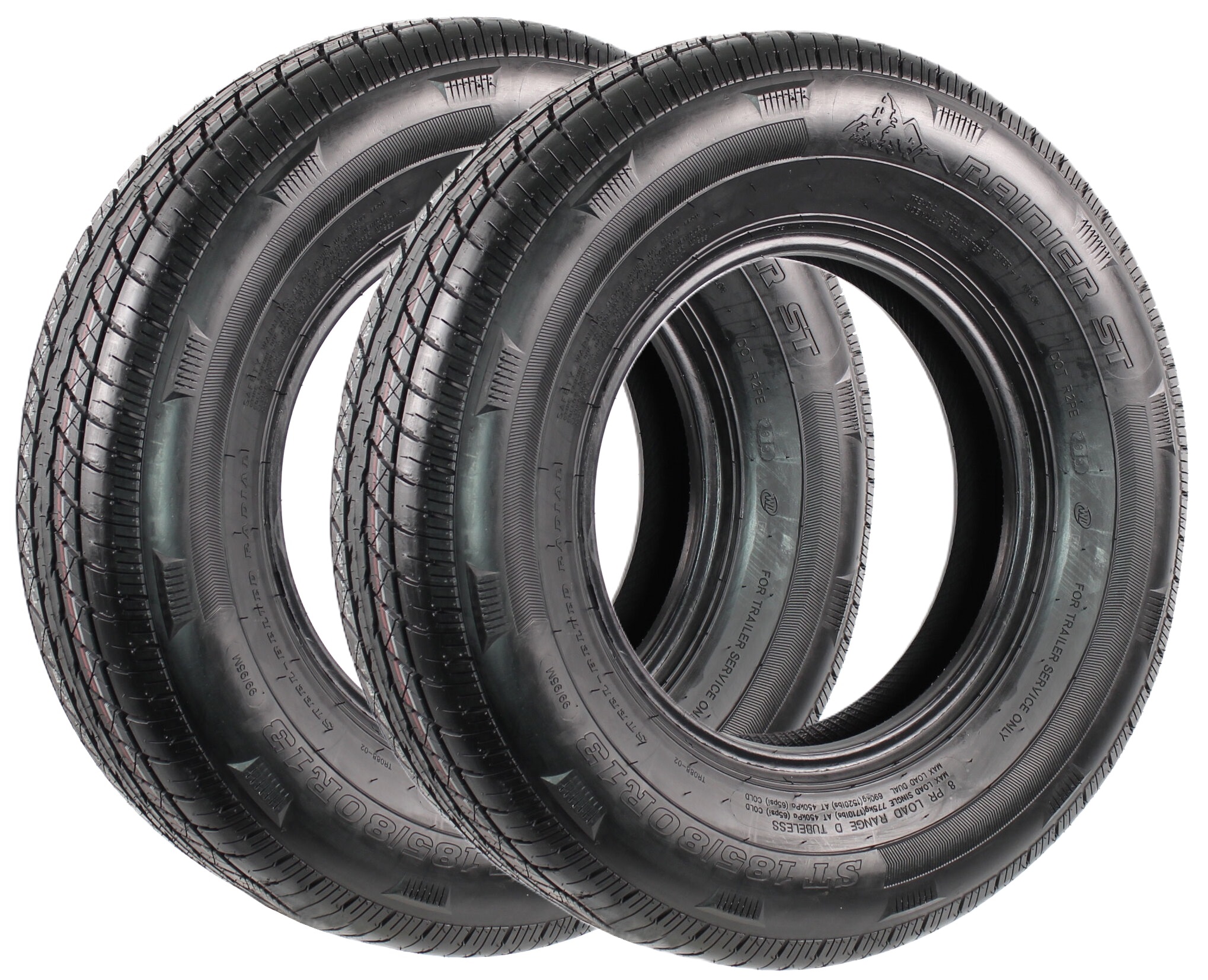 Radial Trailer Tires Durun Trailer Tires ST225/75R15 - Set Of 2 Radial ...