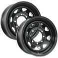 thumbnail image 1 of eCustomrim 2-Pack Trailer 16 in. X 6 in. 8 Lug Black Steel Spoke Rim Wheel, 1 of 6
