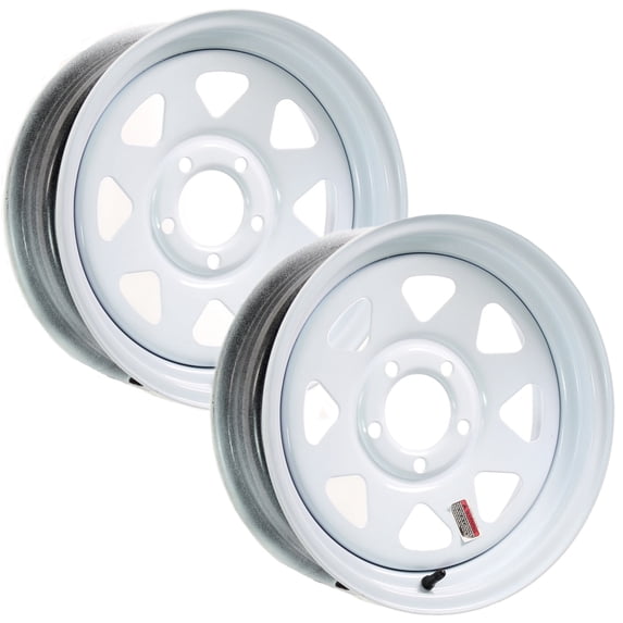 eCustomRim, Trailer Rim, 14X5.5 Lug On 4.5 Inch, White Wheel - Walmart.com