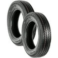 thumbnail image 1 of 2-Pack Trailer Tire 480-12 4.80-12 Load Range B 4 Ply D.OT. Approved - 2 Year Warranty, 1 of 6