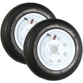 thumbnail image 1 of eCustomrim 2-Pack Trailer Tires On Rims 4.80-12 480-12 4.80 x 12 Load B 4 Lug White Wheel, 1 of 6