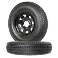 2-Pk Trailer Tire On Rim Bias Ply ST175/80D13 175/80 LRC 5-4.5 Black Spoke Wheel 2-Pk Trailer Tire On Rim Bias Ply ST175/80D13 175/80 LRC 5-4.5 Black Spoke Wheel Sansujyuku sansujyuku.com