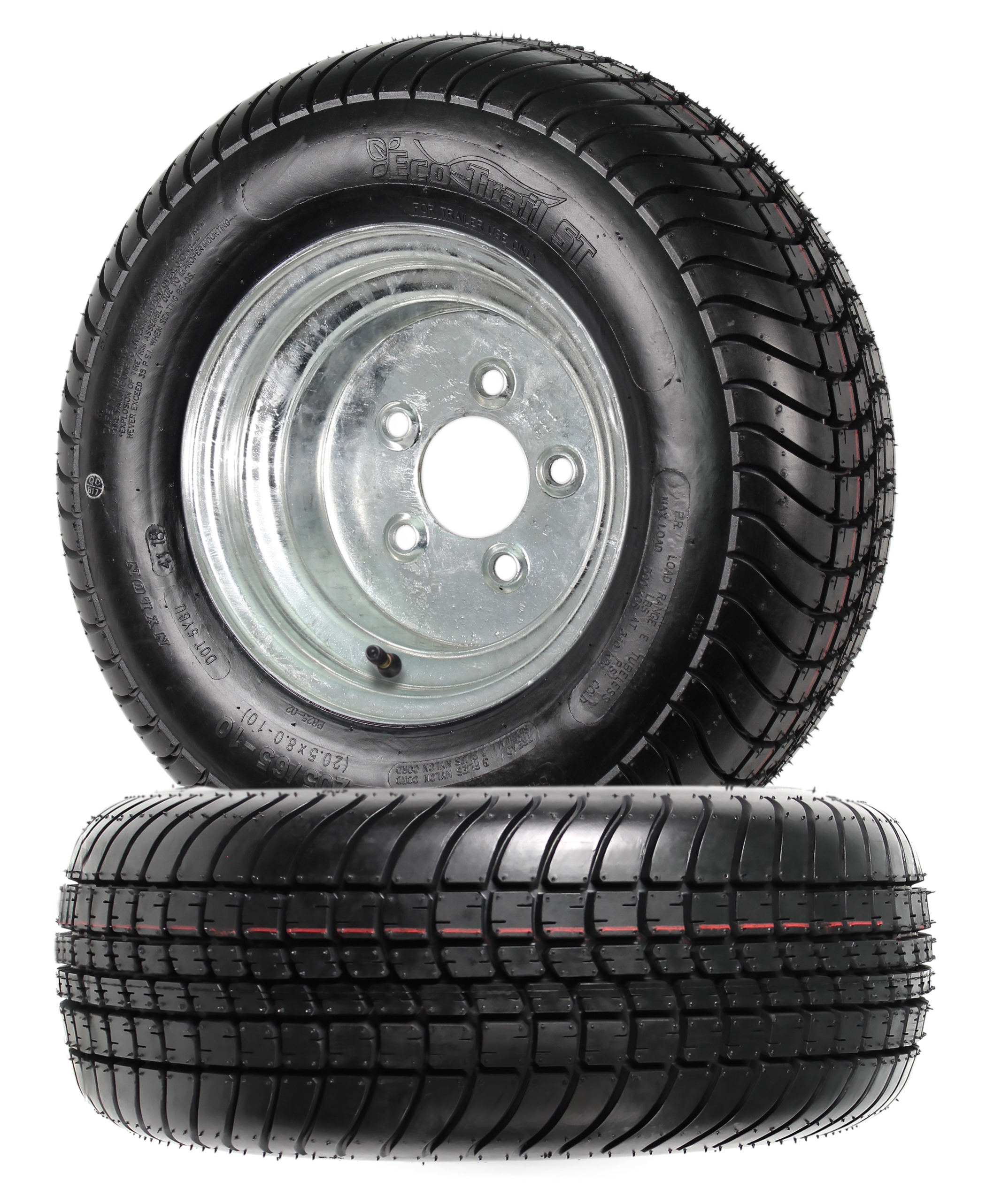 Hi-Run SU03 Trailer Tire | Size: 20.5X8.00-10 | Load Range E (10 Ply) | Bias Ply Construction