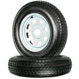 2-Pack Trailer Tire On Rim ST205/75D15 205/75 D 15 in. LRC 5 Hole White Spoke 2-Pack Trailer Tire On Rim ST205/75D15 205/75 D 15 in. LRC 5 Hole White Spoke Sansujyuku sansujyuku.com