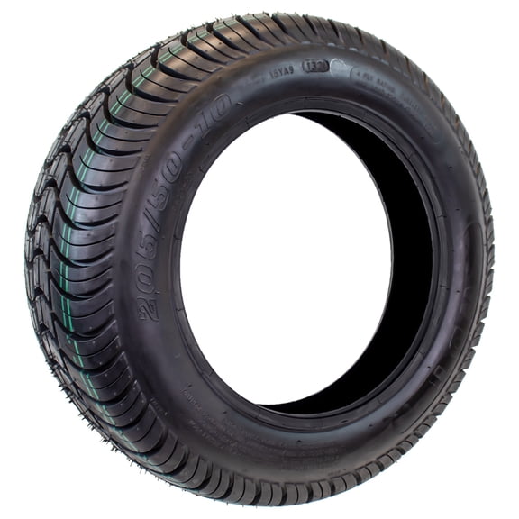 eCustomrim Radial Trailer Tire ST205/50-10 10 Inch Load Range B 2 Year Warranty