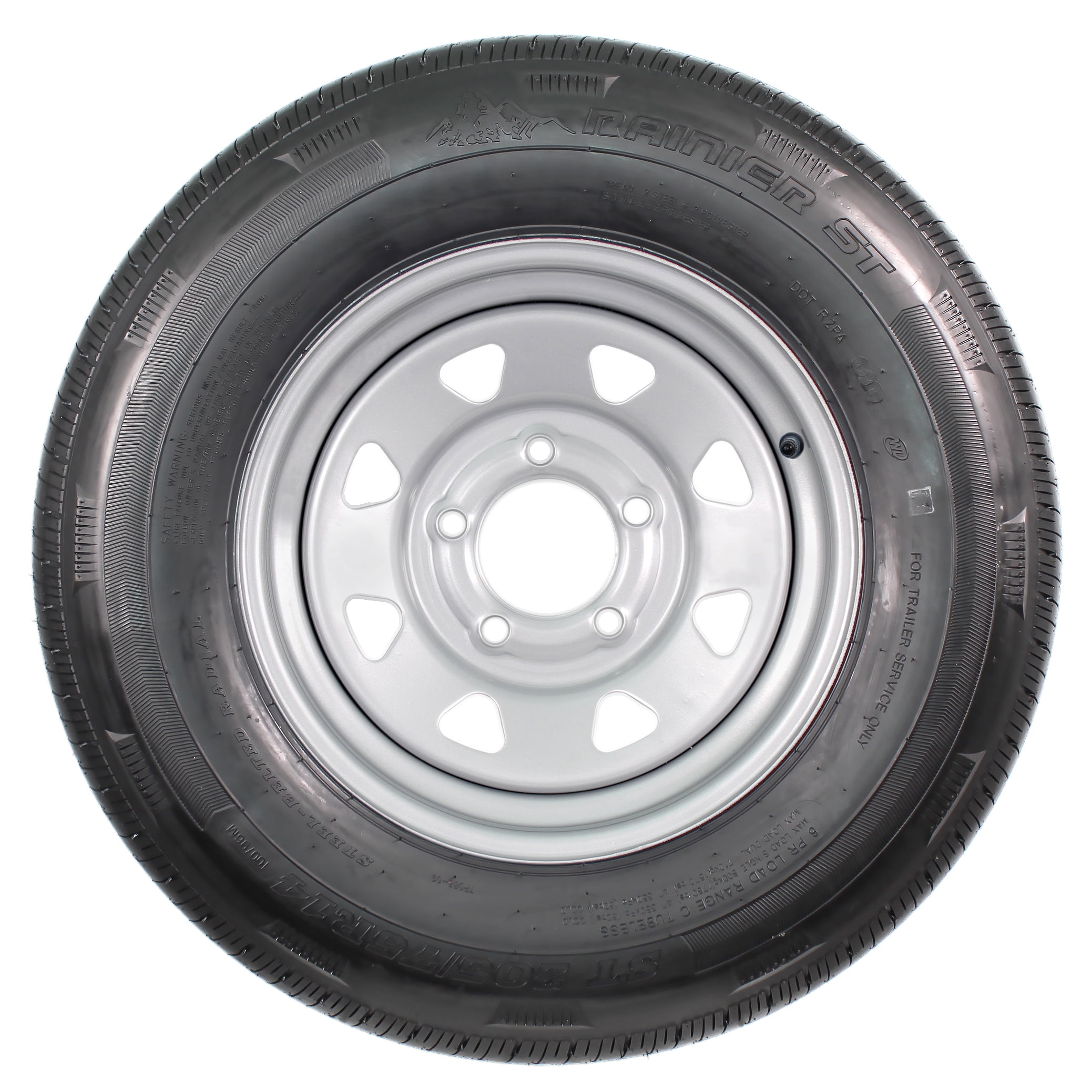 14x6 appliance wire wheels/tires 4 lug