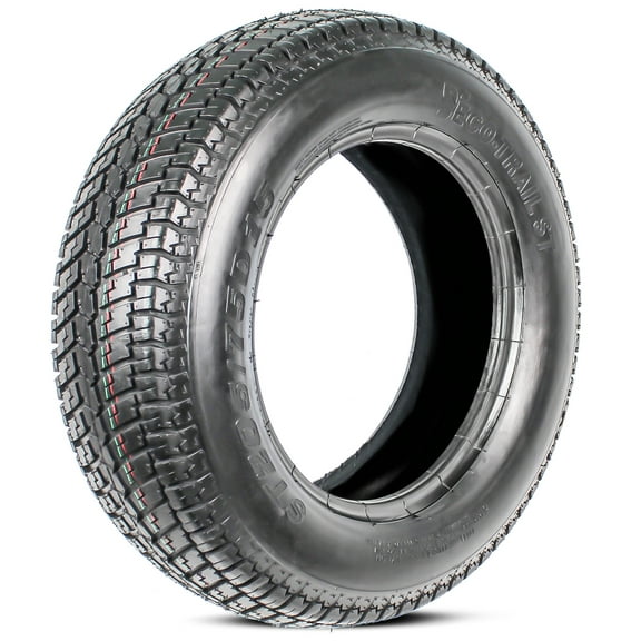 ST205/75D15 Deep Tread Trailer Tire Bias Ply Load C 1760 Lbs. - 2 Year Warranty w/Free Roadside