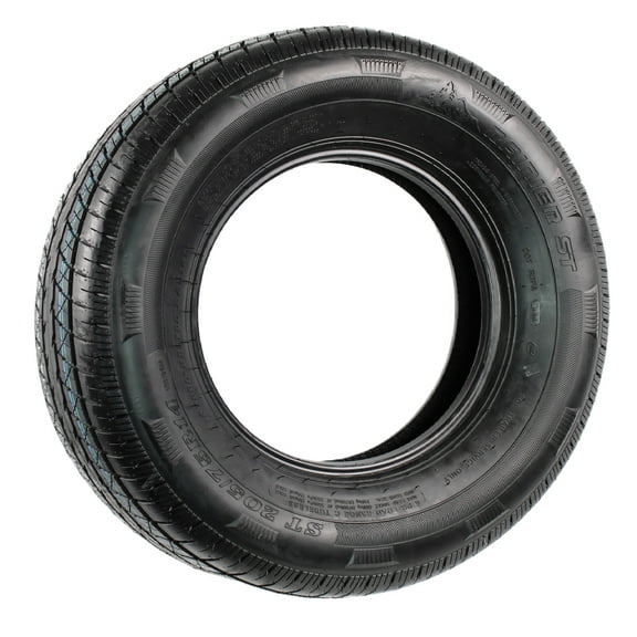eCustomrim ST205/75R14 Steel Belted Radial Trailer Tire Load Range C 1760# 6 Yr Warranty