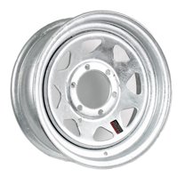Maypole 13 inch Galvanised Trailer Wheel 4.5J x 13 4 Stud 115mm PCD