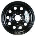 thumbnail image 1 of eCustomrim Trailer Rim Wheel 15X5 5 Lug On 4.5" Center Black Modular, 1 of 6